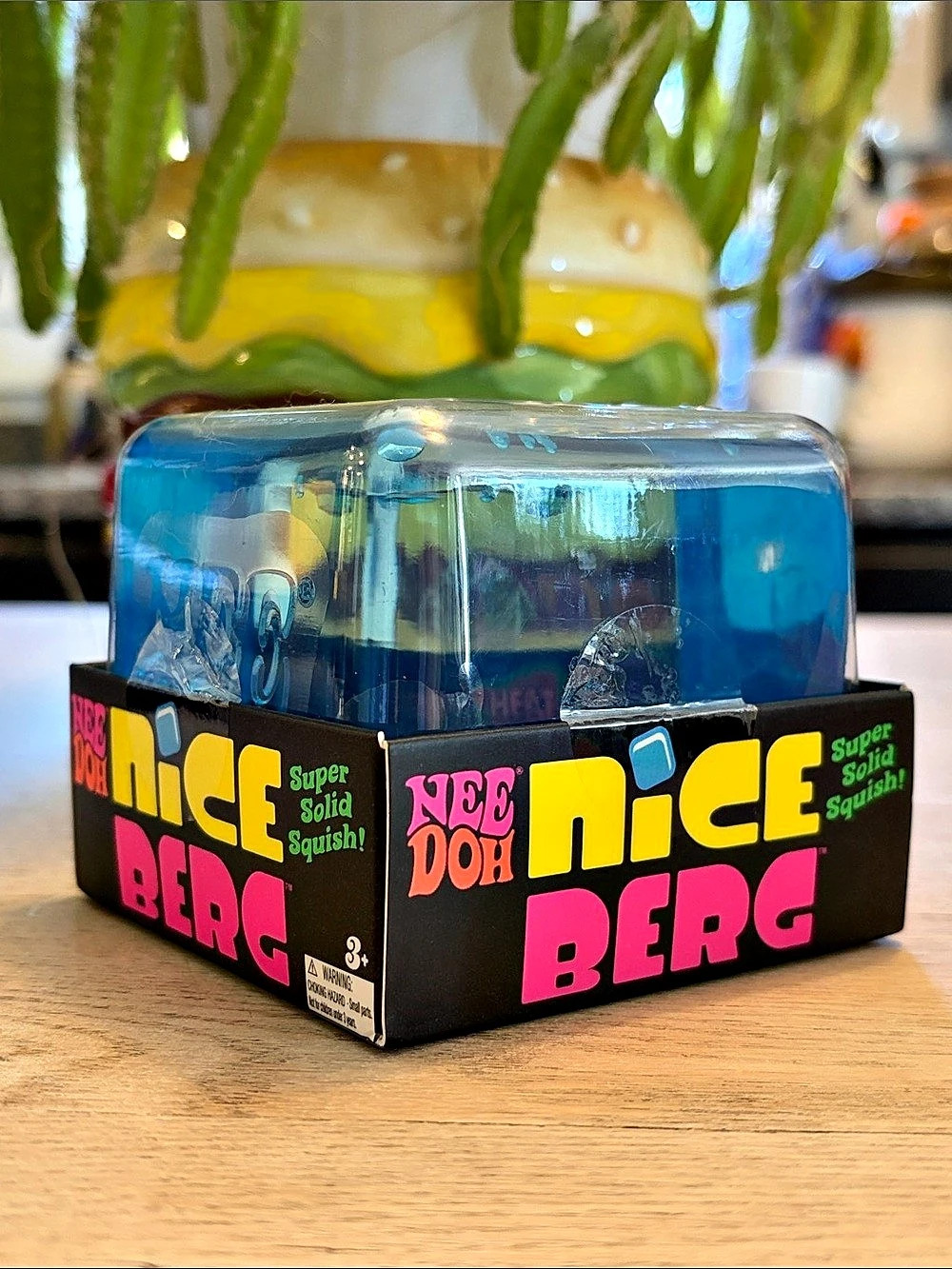 NeeDoh Nice Berg Blue Sensory Toy NWT